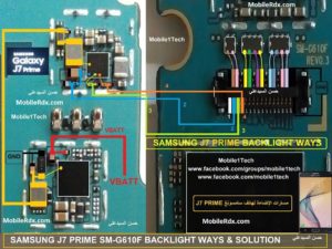 Samsung Galaxy J7 Prime Backlight Ways Display Jumper Solution 300x225