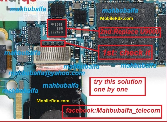 Samsung Galaxy S6 G920F Back Camera Problem Solution