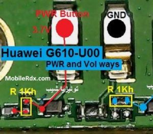 Huawei Ascend G610 Power Button Ways On Off Key Jumper 300x263