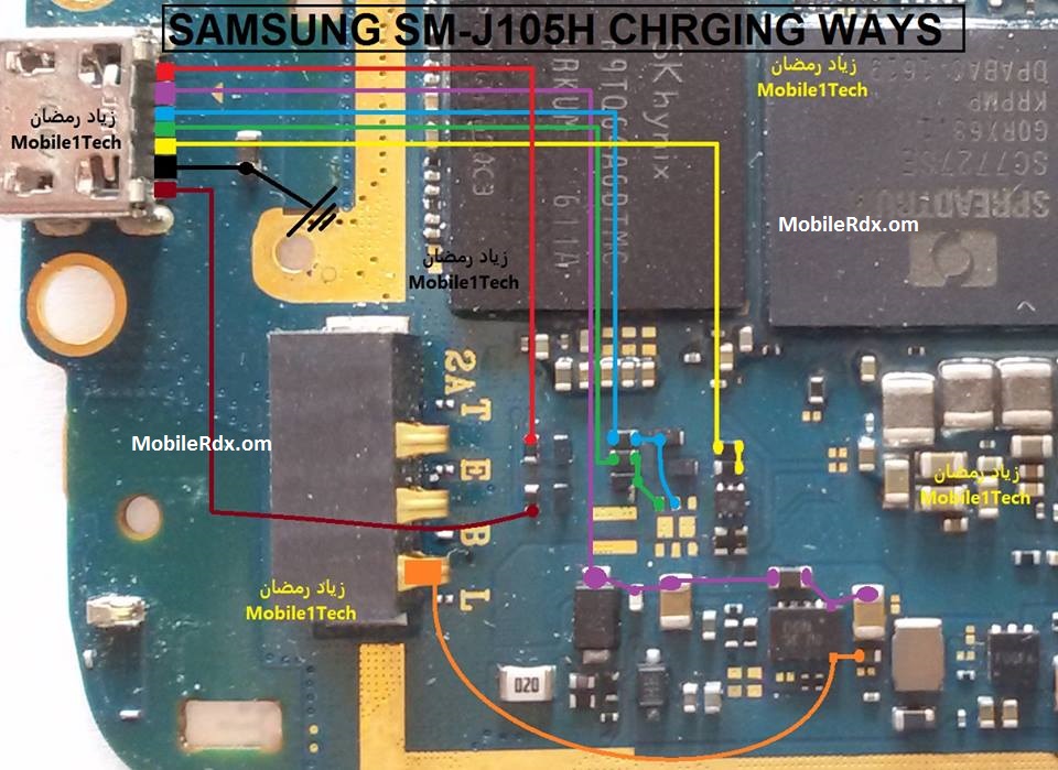 Samsung Galaxy J1 Mini J105 Charging Problem Ways Solution Jumper