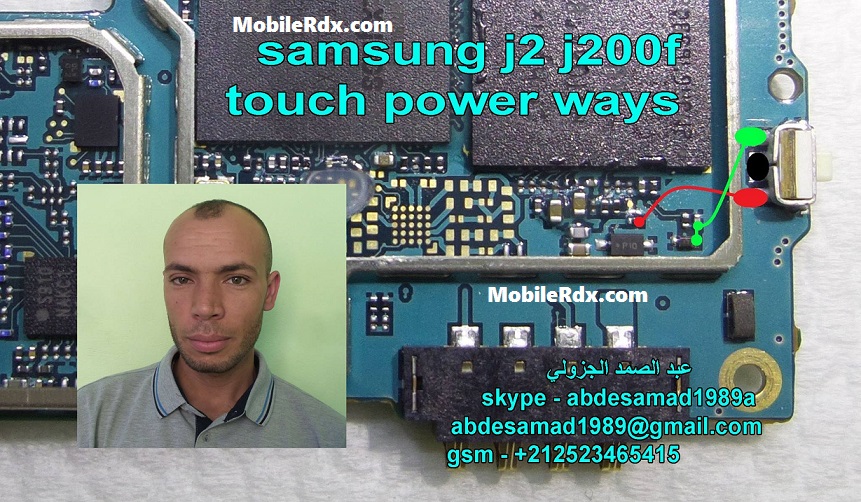 Samsung Galaxy J2 J200F Power Key Ways Jumper Solution