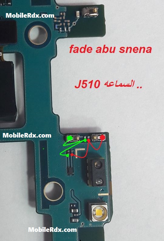 Samsung Galaxy J5 J510 Earpiece Ways Ear Speaker Jumpers