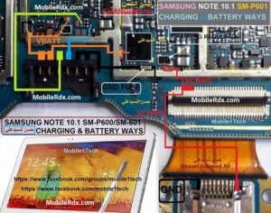 Samsung Galaxy Note 10.1 Charging Problem Jumper Solution 300x236