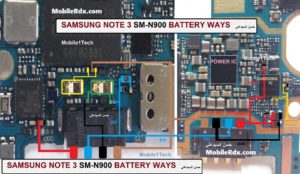 Samsung Galaxy Note 3 N900 Battery Connector Ways 300x174