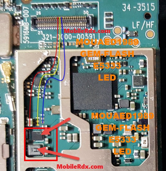 Sony Xperia C4 E5333 Lcd Light Ways Backlight Jumper