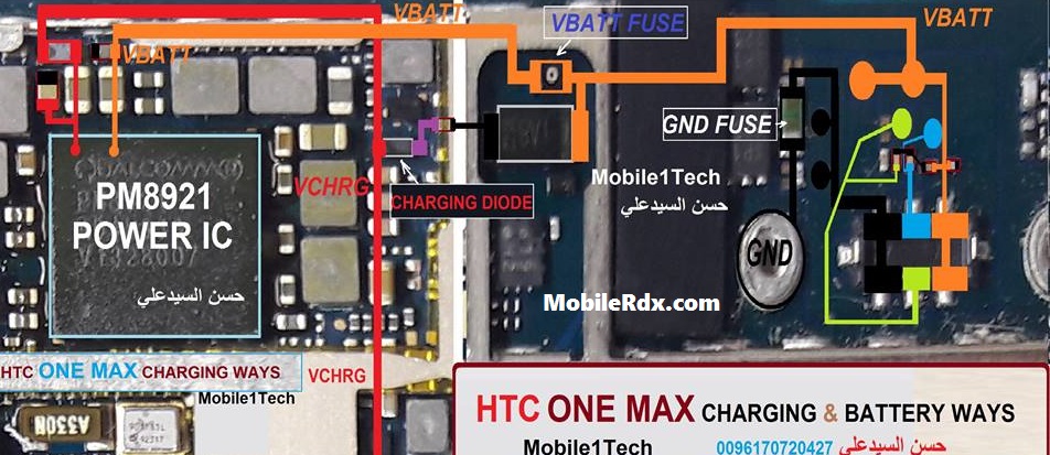 Схема htc one x