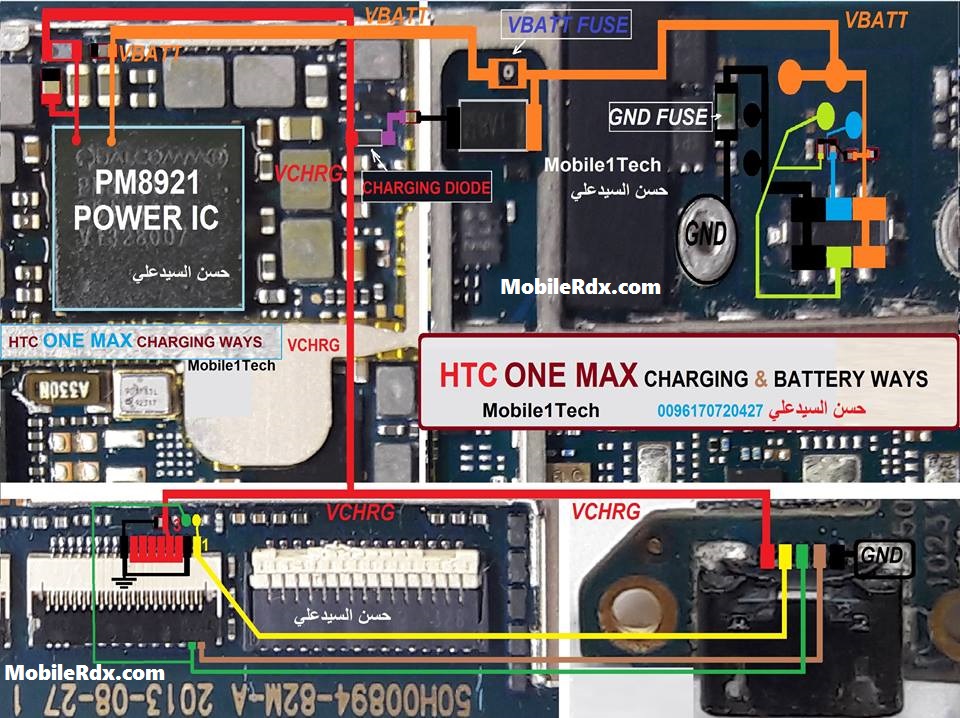HTC One Max Charging Ways Problem Jumper Solution