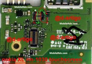 Nokia XL Touch Solution Touch Screen Jumper Ways 300x210