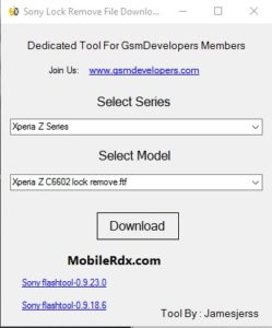 Download Sony Pattern Lock Remove File Downloader 249x300