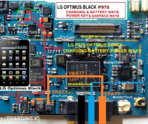 LG Optimus Black P970 Charging Problem Jumper Solution 300x252