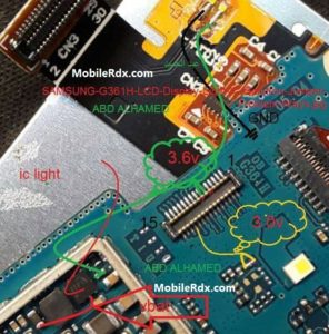 Samsung G361H Display Light Solution Backlight Ways 296x300