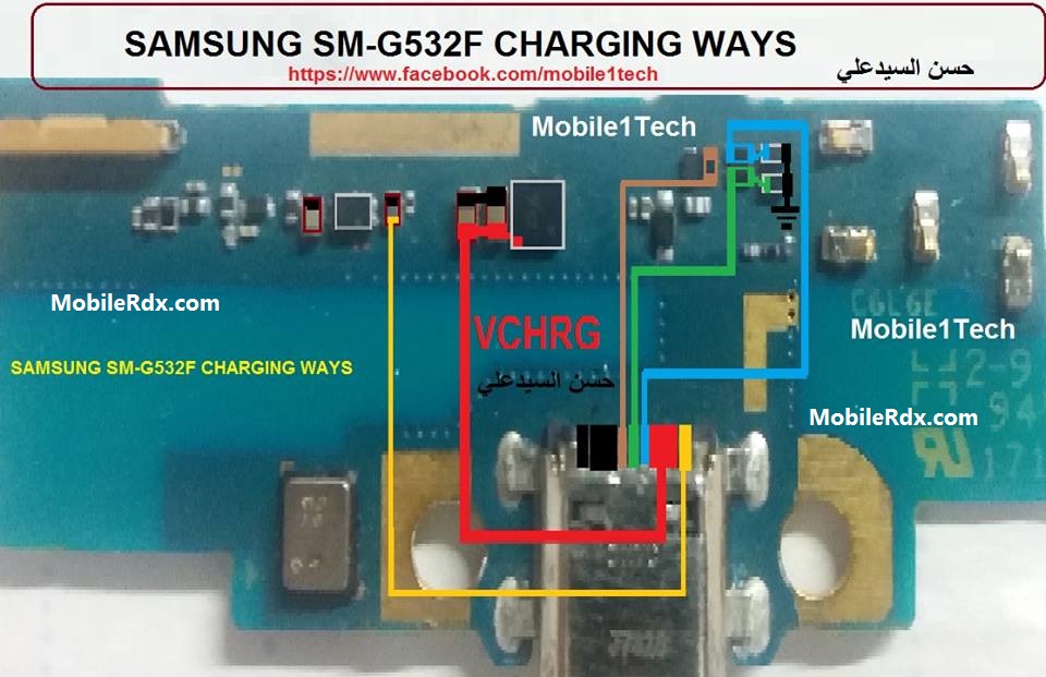 Samsung G532F Charging Ways Solution Usb Jumpers