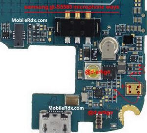 Samsung Galaxy Gio S5660 Mic Ways Microphone Problem Jumper 300x272
