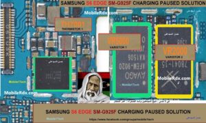 Samsung Galaxy S6 Edge G925F Charging Paused Problem Solution 300x180