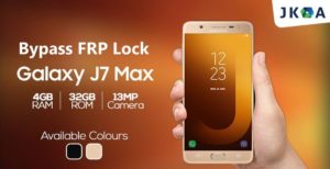 Bypass FRP Lock From Samsung J7 Max G615F Android 7 Nougat 300x154
