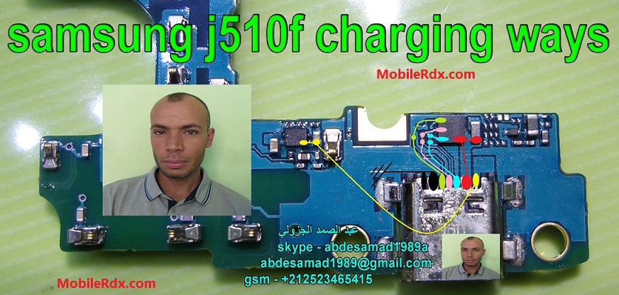 Samsung j510 схема