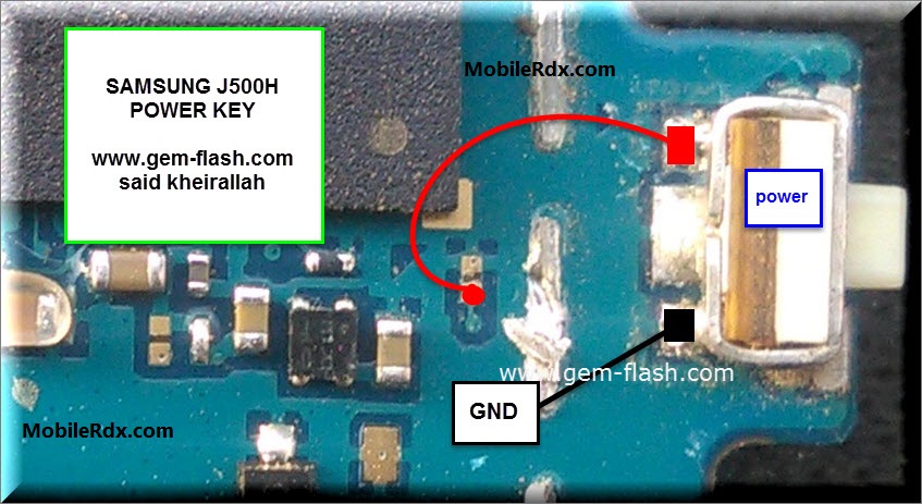 Repair Samsung J500H Power Button Problem Power Key Ways