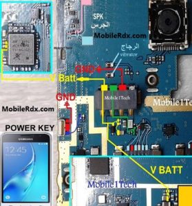 Samsung Galaxy J1 J120H Battery Connector Ways Power Jumpers 279x300