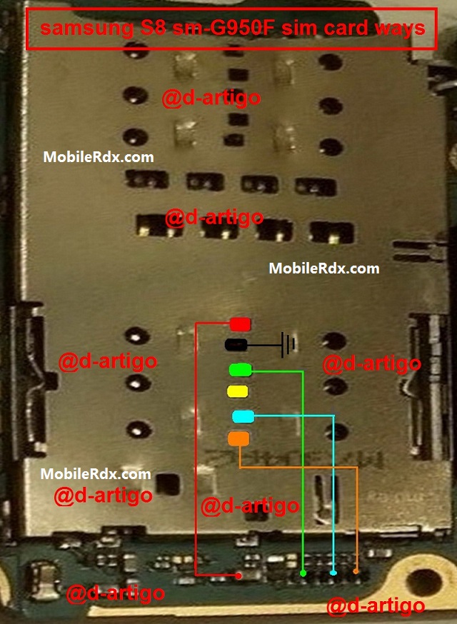 Samsung S8 G950F Insert Sim Card Problem Ways Solution