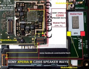 Sony Xperia M C2005 Speaker Ways Ringer Jumper Solution 300x234