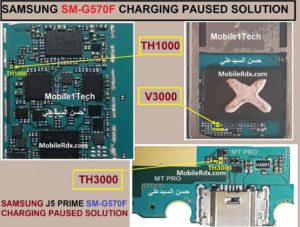 Samsung Galaxy J5 Prime G570F Charging Paused Problem Solution 300x227