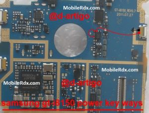 Samsung GT I8150 Power Button Ways Solution 300x228