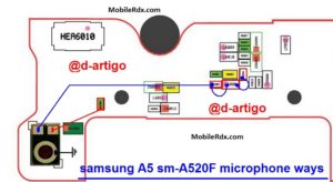 Samsung Galaxy A5 A520F Mic Solution Microphone Jumper Ways 300x164
