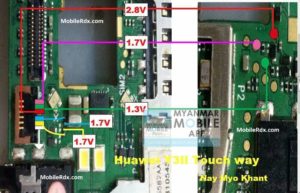 Huawei Y3II Touch Ways Solution Touch Screen Jumper 300x193