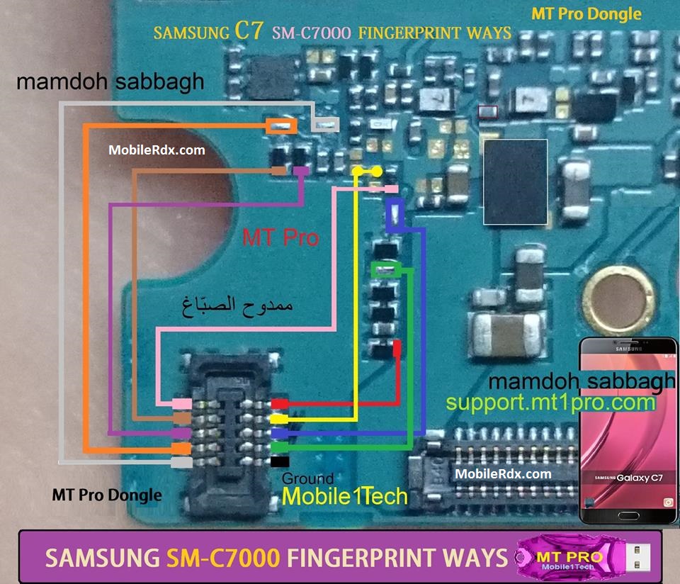 Samsung Galaxy C7 C7000 Fingerprint Scanner Problem Ways