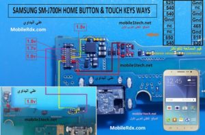 Samsung Galaxy J7 J700H Home And Touch Button Ways 300x197