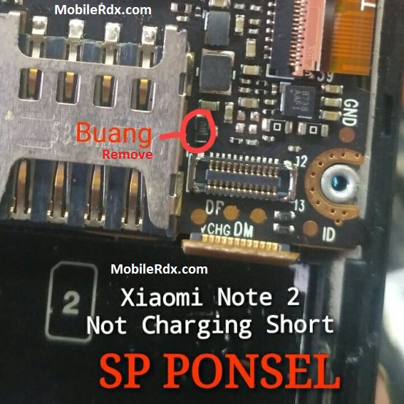 Repair Xiaomi Redmi Note 2 Not Charging Problem