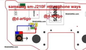 Samsung Galaxy J2 J210F Mic Ways Microphone Solution 300x174