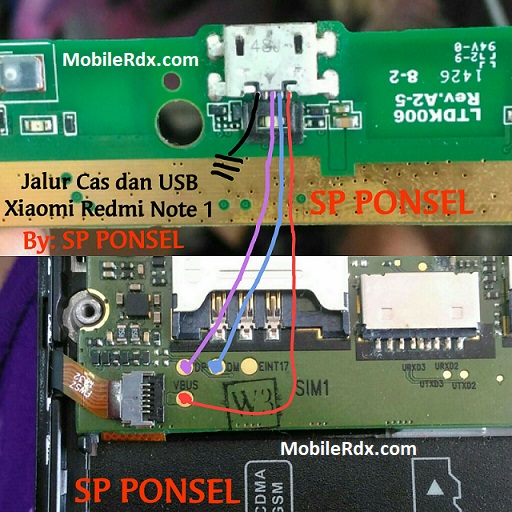 Xiaomi Redmi Note Usb Ways Solution Charging Jumper