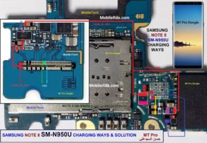 Samsung Galaxy Note 8 N950U Charging Problem Ways Solution 300x207