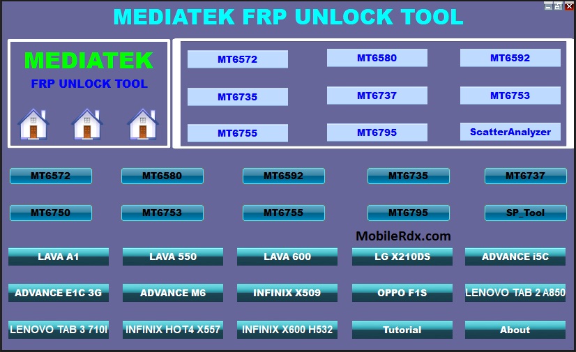 Download Mediatek FRP Unlock Tool