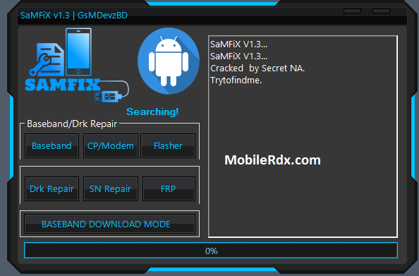 Download SamFix Tool V1.3 Repair Baseband Modem