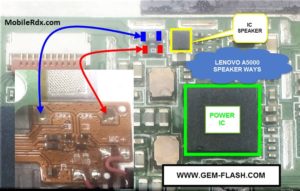 Lenovo A5000 Speaker Not Working Problem Repair Solution 300x191