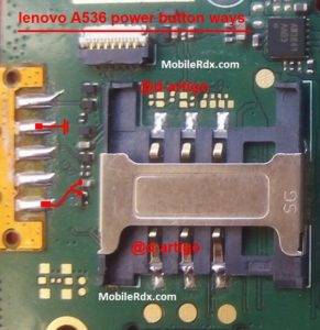 Lenovo A536 Power Switch Ways Power Key Jumper Solution 291x300