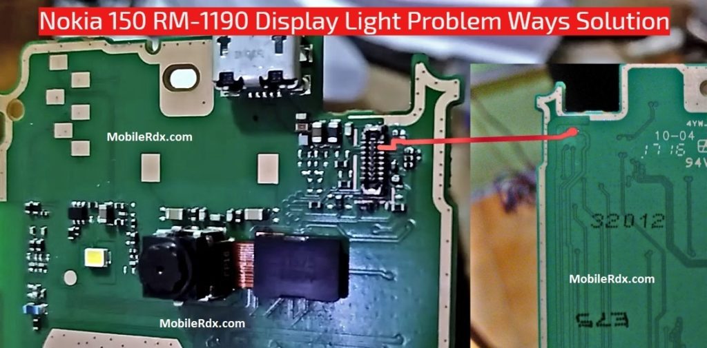 nokia 150 rm 1190 lcd light ways