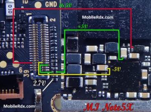 Xiaomi Mi 5X Display Jumper Solution Backlight Ways 300x223