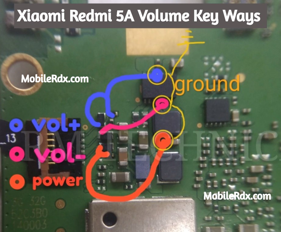 Xiaomi Redmi 5A Volume Key Ways