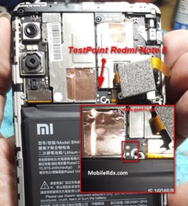 Xiaomi Redmi Note 5 Test Point For Flashing EDL Mode Solution 275x300
