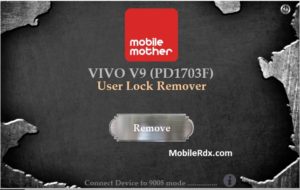Download Vivo V9 PD1703F User Lock Remover Tool 300x190