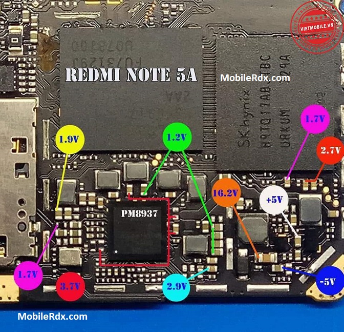 Repair Xiaomi Redmi Note 5A Not Charging Problem