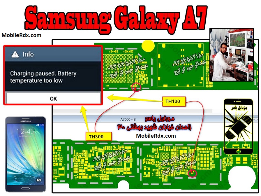 Samsung Galaxy A7 A700F Charging Paused Solution