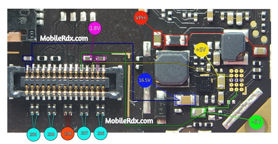 Xiaomi Redmi Note 5A Backlight Ways Display Problem Solution