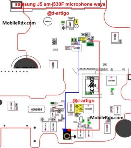 Samsung Galaxy J5 J530F Mic Ways Solution Microphone Jumper 267x300