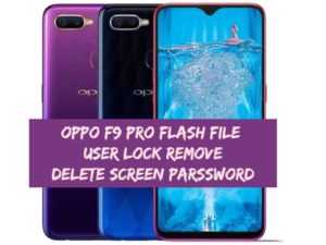 Oppo F9 Pro Flash File User Lock Remove Delete Screen Parssword 300x225