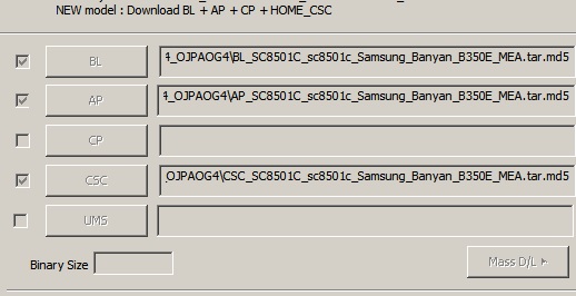 samsung b350e odin flash
