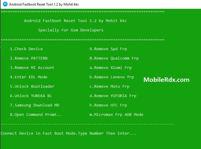 Android Fastboot Reset Tool 1
